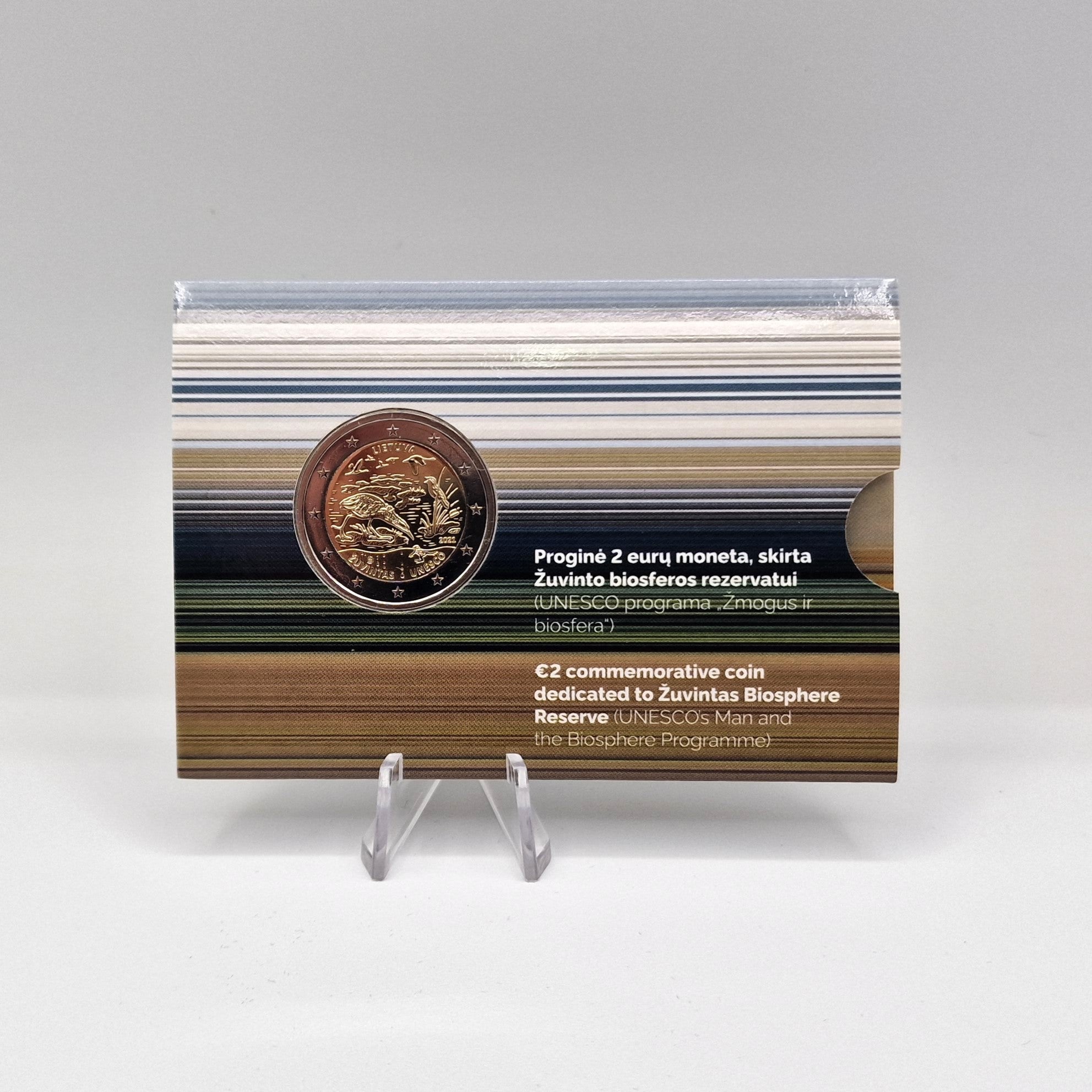 2021 Reserva da Biosfera Zuvintas 2€ - Lituânia Coincard